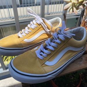 Yellow Old Skool Vans